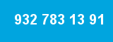 932 783 13 91 932 783 13 91